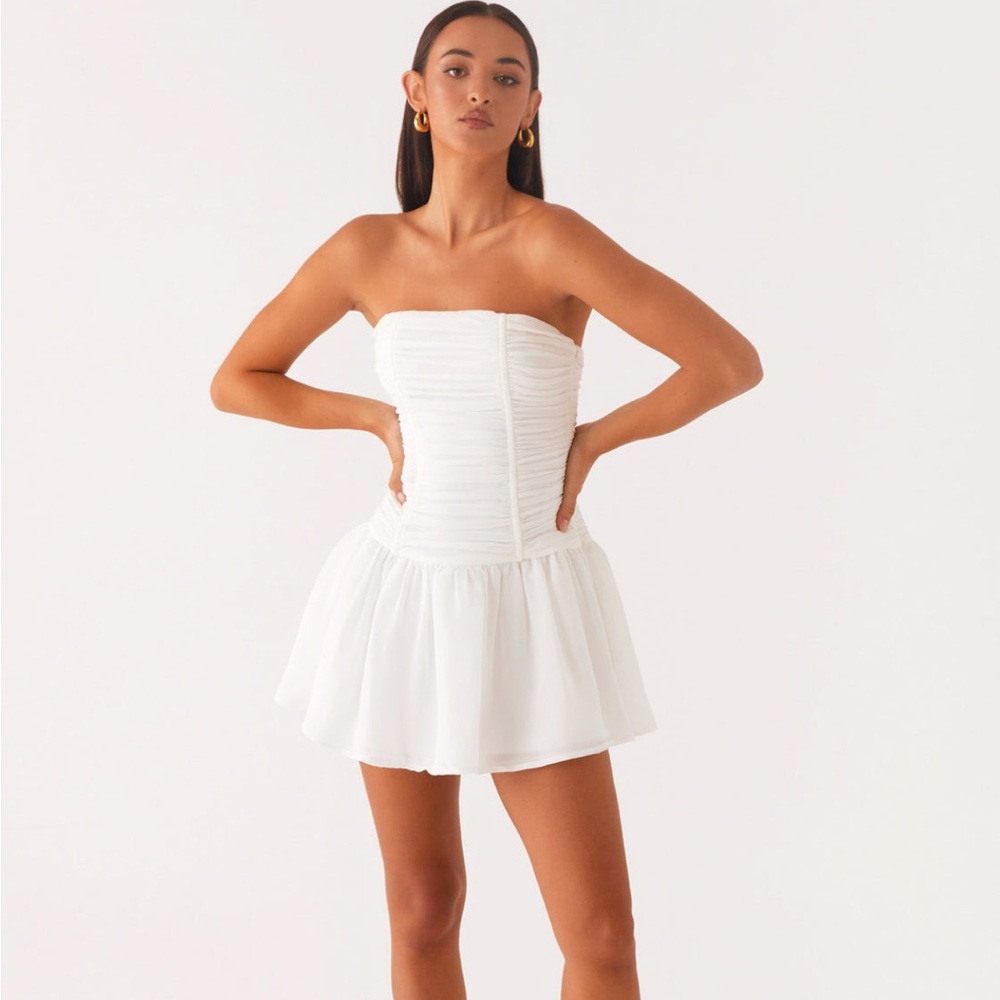 Pepper mayo mini dress